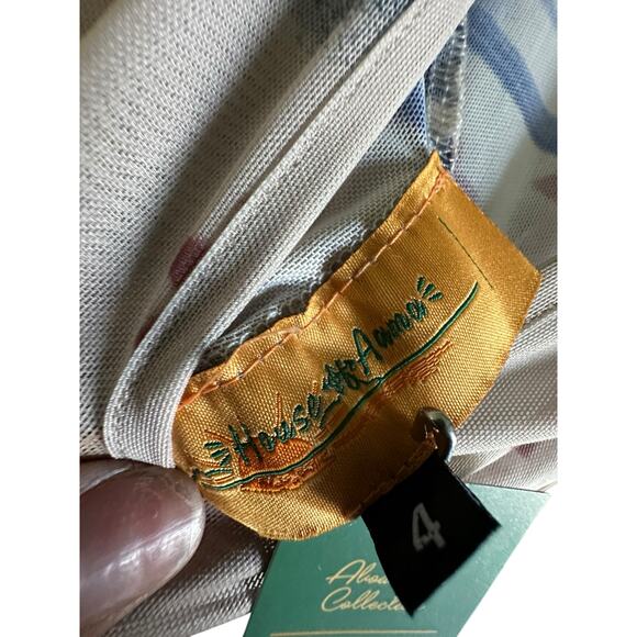 HOUSE OF AAMA Women's Multicolor La Sirene Bodycon Maxi Dress Size 4 - Picture 10 of 14